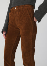 THE VEGAN SUEDE INEZ TROUSER