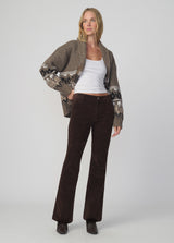 THE VEGAN SUEDE INEZ TROUSER