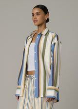 AZURE VARIEGATED STRIPE