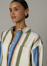 AZURE VARIEGATED STRIPE