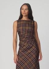CAMEL PLAID