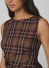 CAMEL PLAID