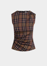 CAMEL PLAID
