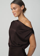 THE ISLA DRAPED BLOUSE
