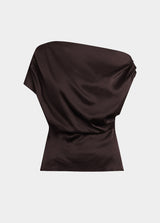 THE ISLA DRAPED BLOUSE