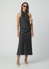 THE INES DRAPED HALTER