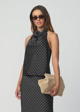 THE INES DRAPED HALTER
