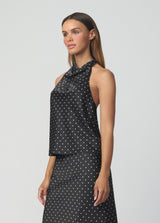 THE INES DRAPED HALTER