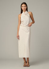 THE INES DRAPED HALTER