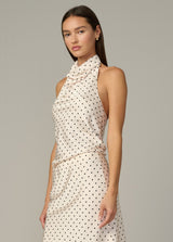 THE INES DRAPED HALTER