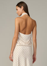 THE INES DRAPED HALTER