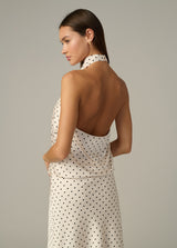 THE INES DRAPED HALTER