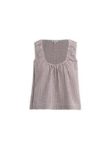 THE ANA U-NECK SLEEVELESS BLOUSE