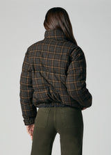 THE BRUNA BRUSHED WOOL PUFFER