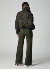 THE BRUNA BRUSHED WOOL PUFFER
