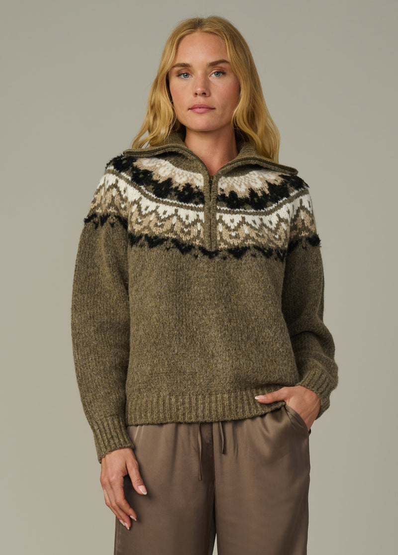 THE WELLS FAIR ISLE SWEATER