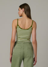 FERN PESTO STRIPE