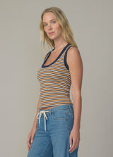 HONEY NAVY STRIPE