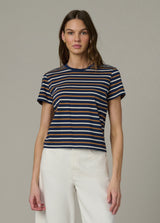 NAVY HONEY STRIPE