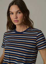NAVY HONEY STRIPE