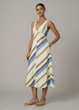 AZURE VARIEGATED STRIPE