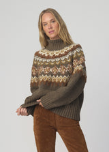 THE ELVA FAIR ISLE SWEATER