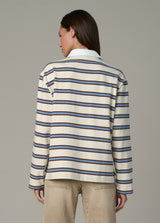 ECRU AZURE MULTI STRIPE