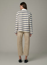 ECRU AZURE MULTI STRIPE