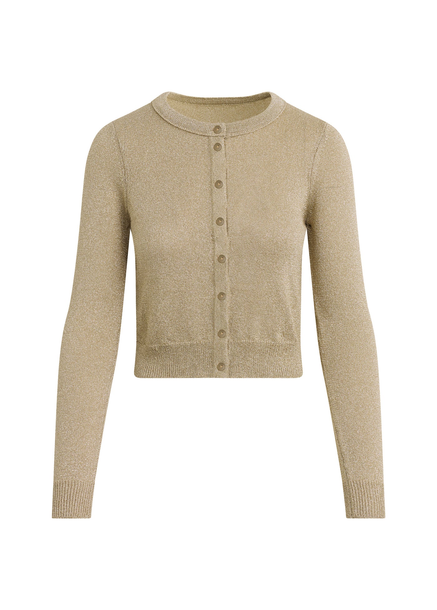 Dani Metallic Cardigan Gold | Stylish women's Cardigan Sweaters