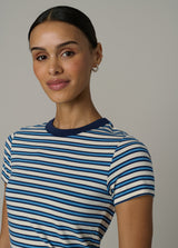 ECRU AZURE STRIPE