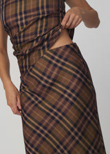 CAMEL PLAID