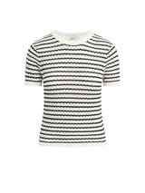 MILK/BLACK STRIPE