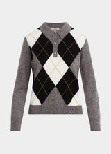 CHARCOAL ARGYLE
