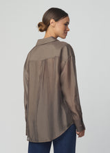 THE ORGANZA BOYFRIEND SHIRT