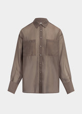 THE ORGANZA BOYFRIEND SHIRT