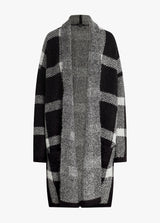 BLACK WHITE PLAID