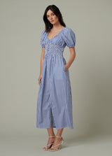 NAVY WHITE STRIPE