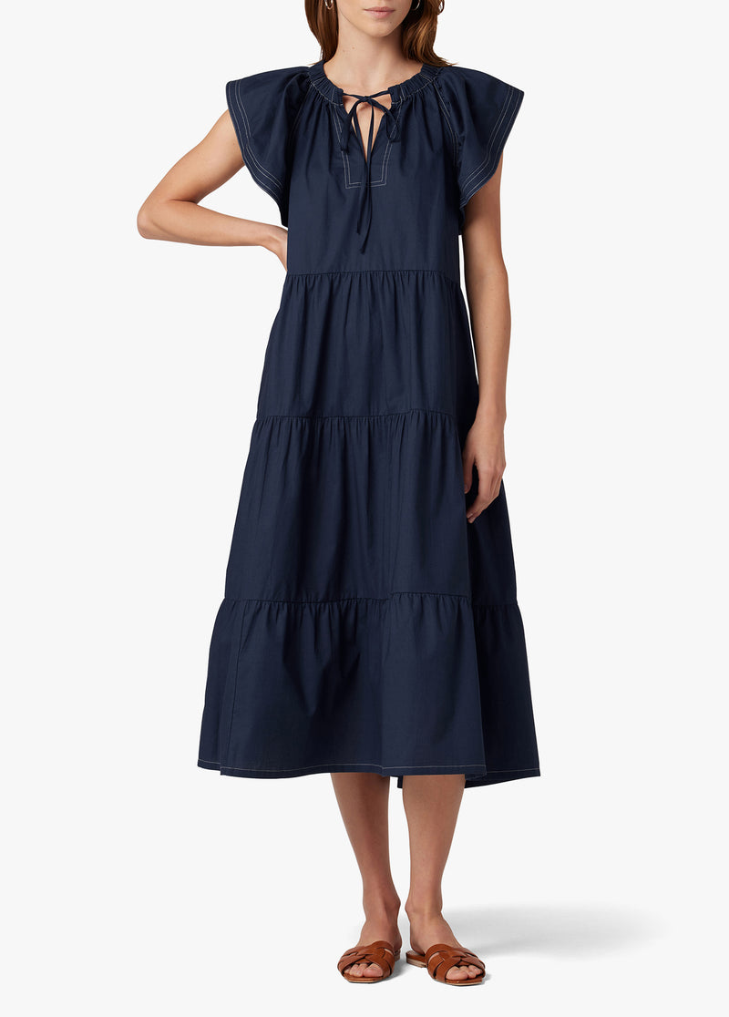 PORTIA FLUTTER SLEEVE DRESS Joe's Jeans PORTIA FLUTTER SLEEVE DRESS Joe's Jeans