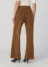 THE CORDUROY SIDE ZIP WIDE LEG