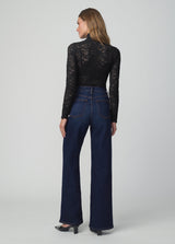 Joe's Jeans Womens  Wide Leg Denim Pants