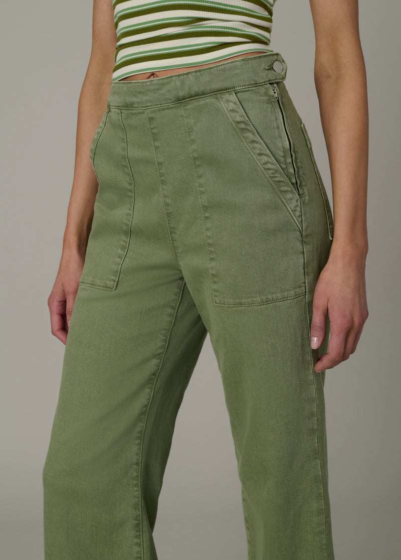 USS2 Oblique W-Zip JKT グリーン THE SIDE ZIP WIDE LEG ANKLE – Joe's® Jeans