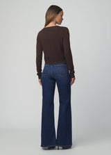 Joe's Jeans Womens  Wide Leg Denim Pants