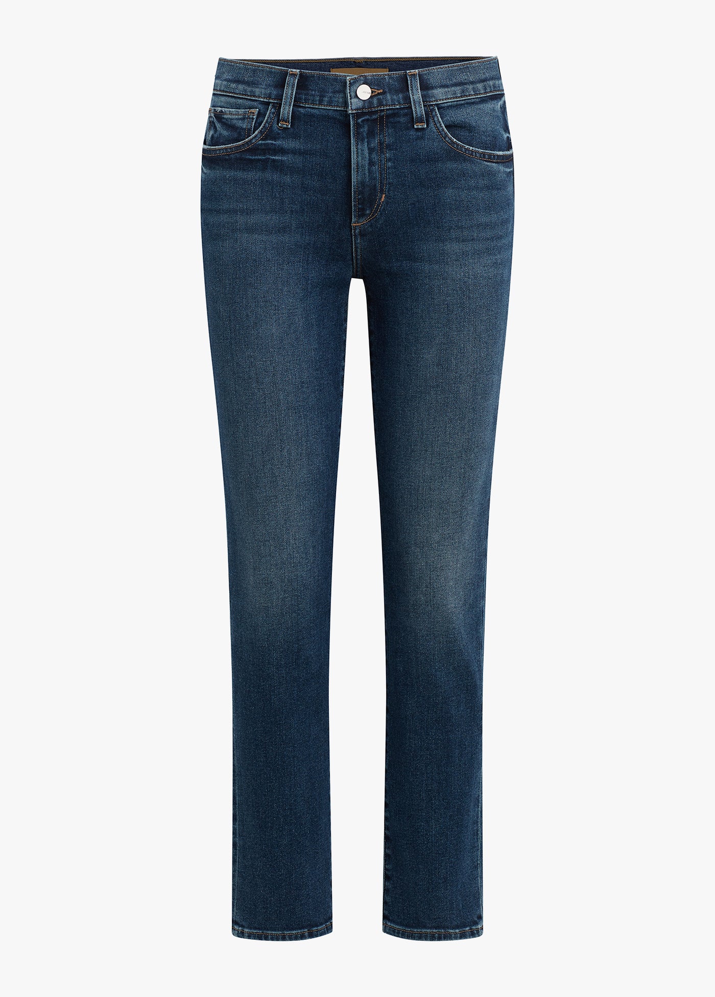 Nine West Taylor Cuffed Capri Jeans Womens 4 Blue Denim Blue