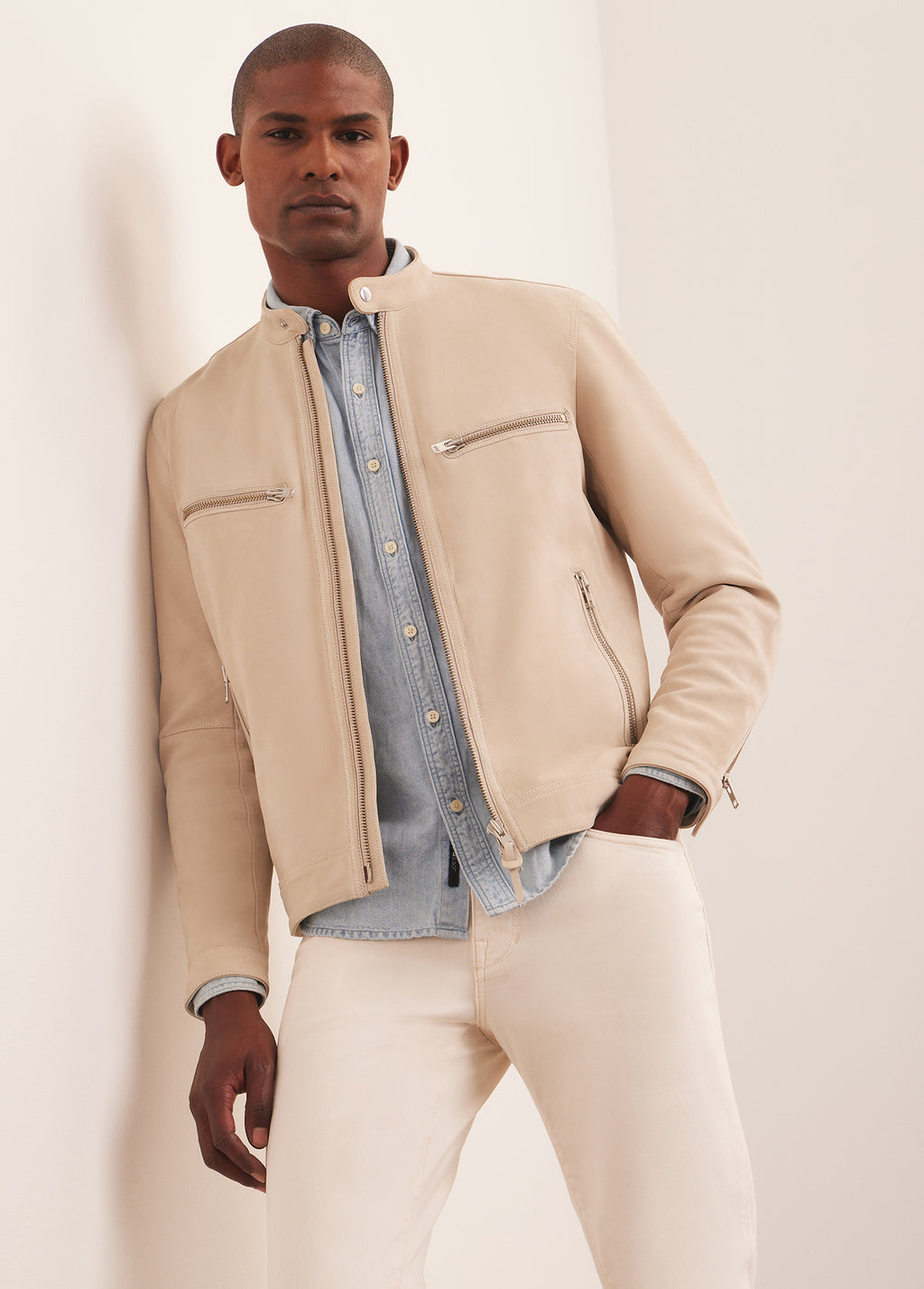 SUEDE MOTO JACKET Joe s Jeans