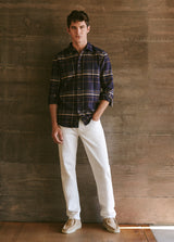 NIGHT SKY PLAID