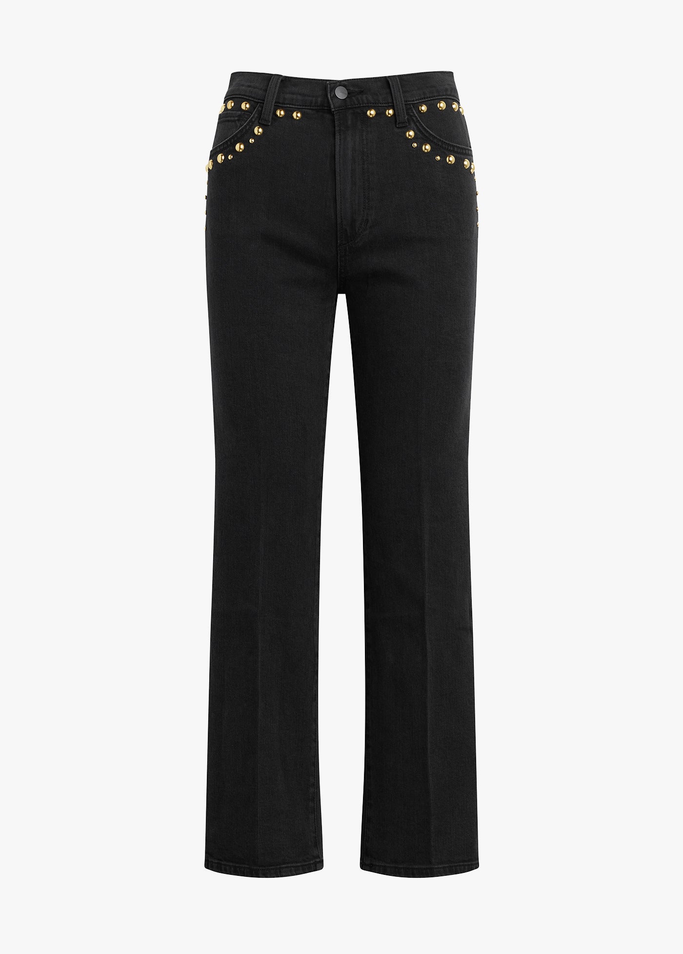 PacSun Kids Black Studded Knee Baggy Carpenter Pants | PacSun