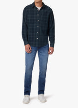 BLACK PLAID