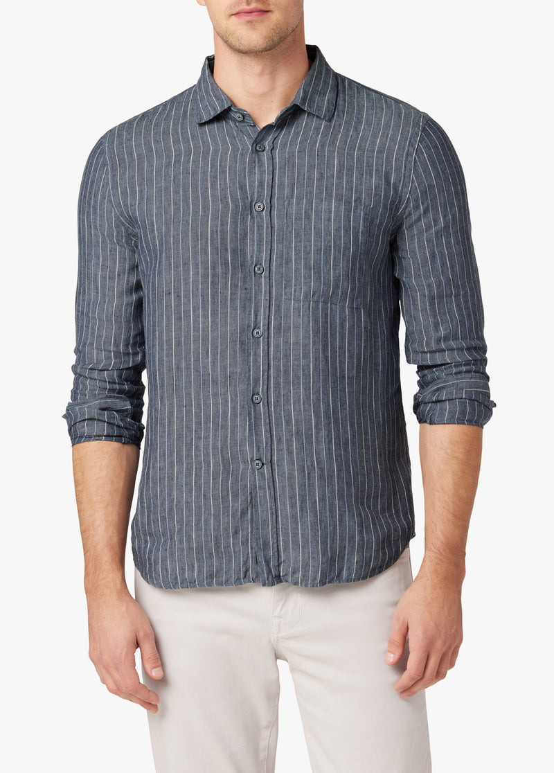 INDIGO PINSTRIPE