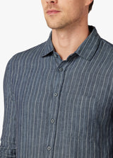 INDIGO PINSTRIPE
