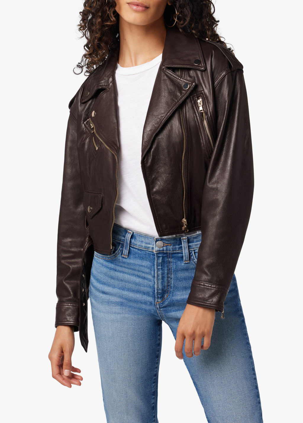 Levi's Women's Belted Faux Leather Moto Jacket